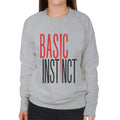 Basic Instinct Ice Pick Logo Women's Sweatshirt product image 1