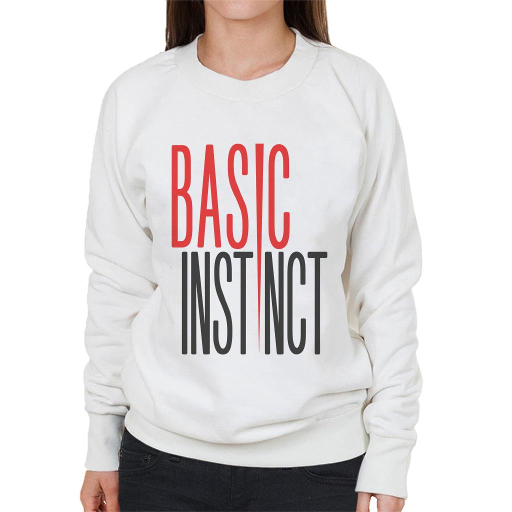 Basic Instinct Ice Pick Logo Women's Sweatshirt product image 4
