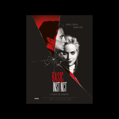 Basic Instinct Poster A Film By Paul Verhoeven Men's T-Shirt