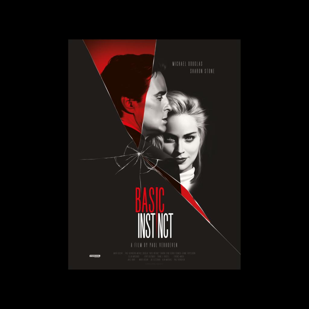 Basic Instinct Poster A Film By Paul Verhoeven Women's Sweatshirt