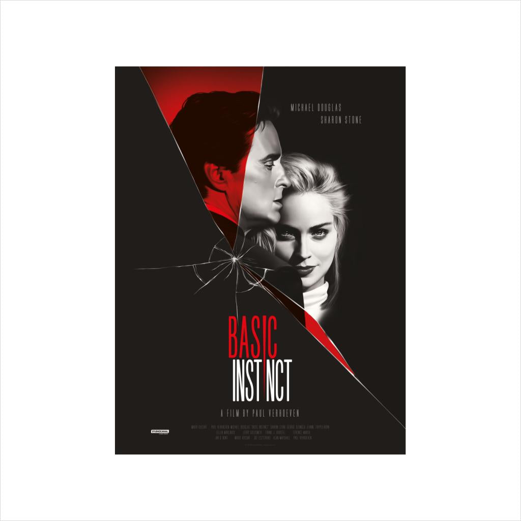 Basic Instinct Poster A Film By Paul Verhoeven Men's T-Shirt
