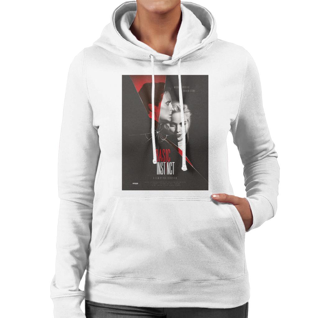Basic Instinct Poster A Film By Paul Verhoeven Women's Hooded Sweatshirt