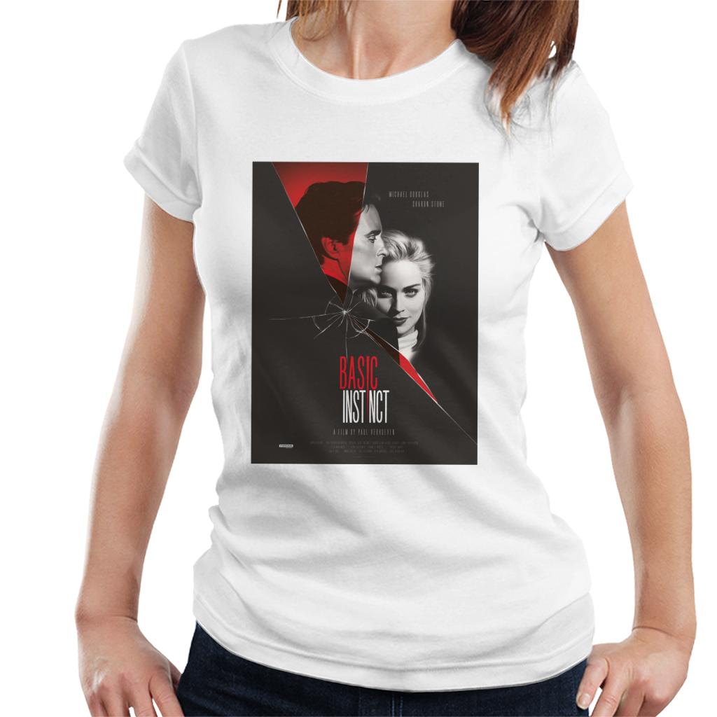 Basic Instinct Poster A Film By Paul Verhoeven Women's T-Shirt
