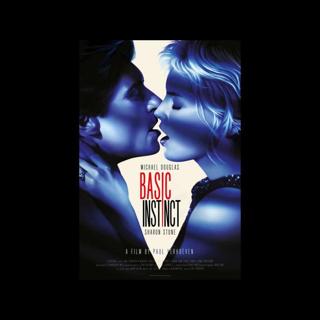 Basic Instinct Catherine And Nick Kiss Men's Sweatshirt product image 2