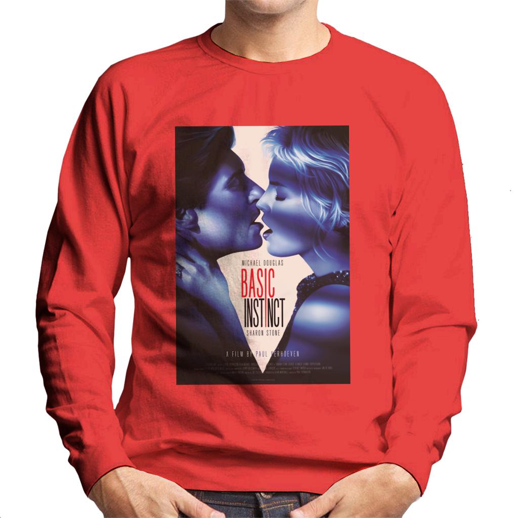 Basic Instinct Catherine And Nick Kiss Men's Sweatshirt product image 4