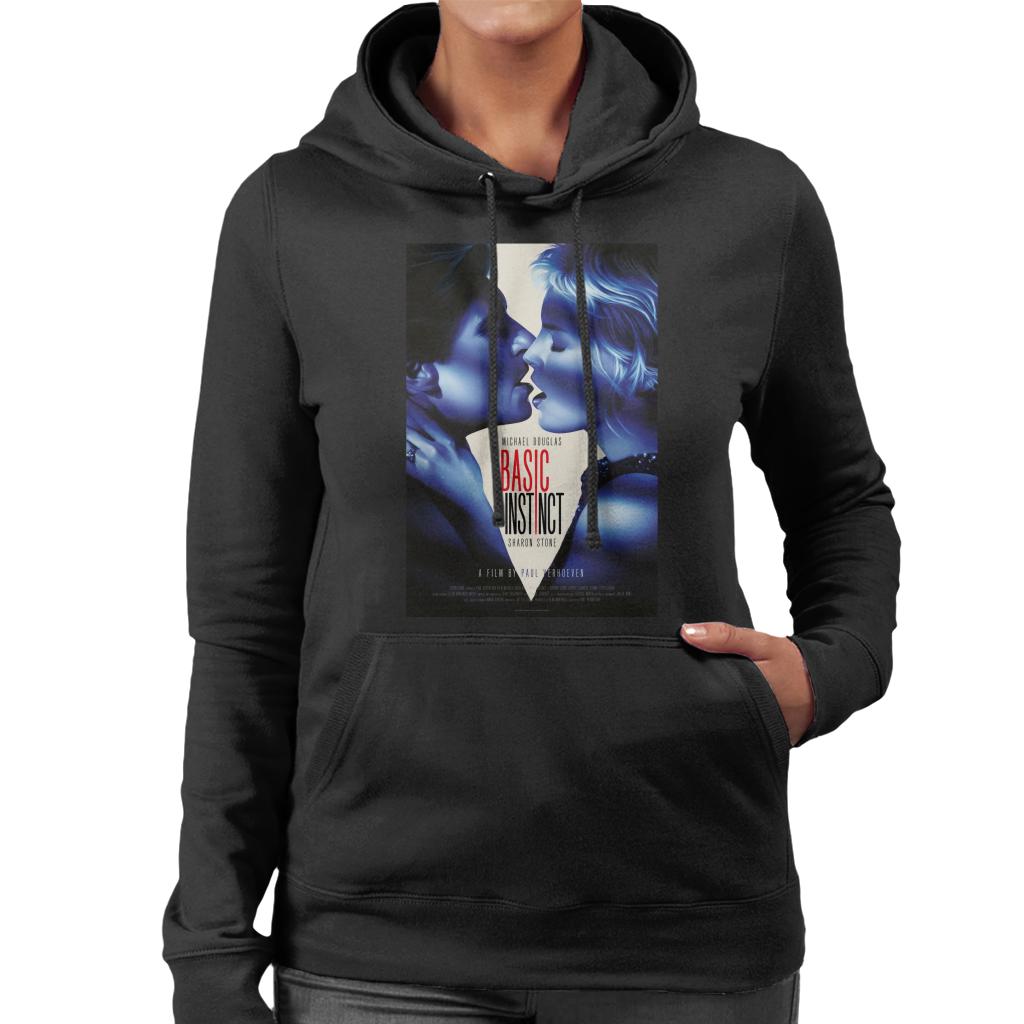 Basic Instinct Catherine And Nick Kiss Women's Hooded product image 1