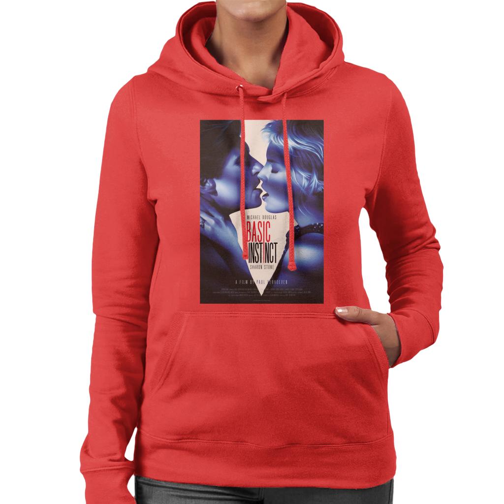 Basic Instinct Catherine And Nick Kiss Women's Hooded product image 4