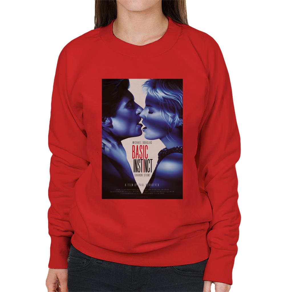 Basic Instinct Catherine And Nick Kiss Women's Sweatshirt product image 4