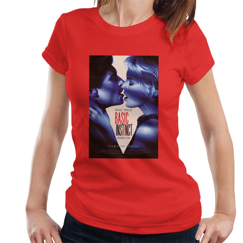 Basic Instinct Catherine And Nick Kiss Women's T-Shirt product image 4