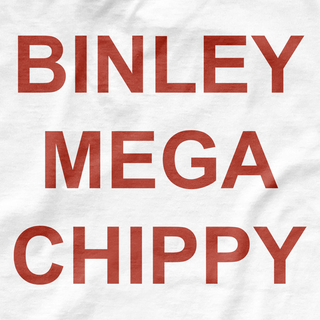 Binley Mega Chippy Red Text Men's Sweatshirt product image 2