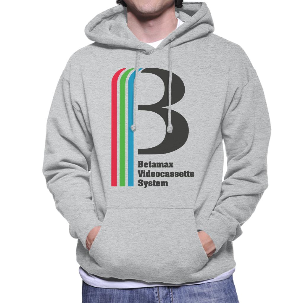 Betamax Videocassette System Men's Hooded Sweatshirt product image 1
