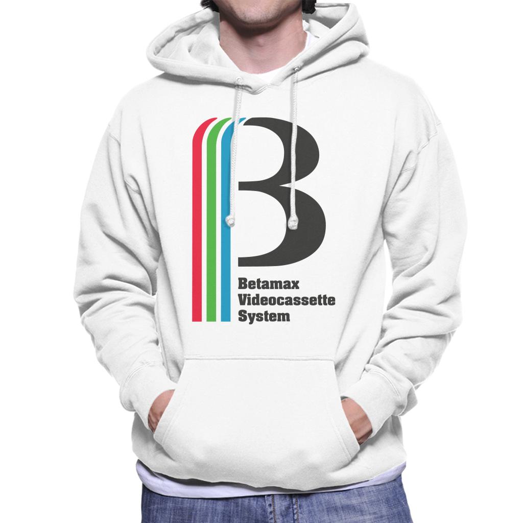 Betamax Videocassette System Men's Hooded Sweatshirt product image 4