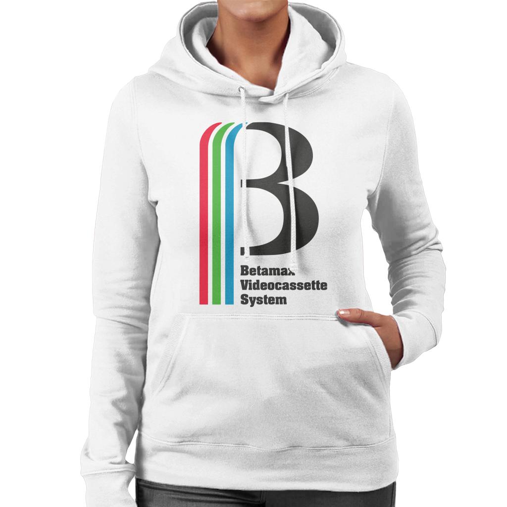 Betamax Videocassette System Women's Hooded Sweatshirt product image 4