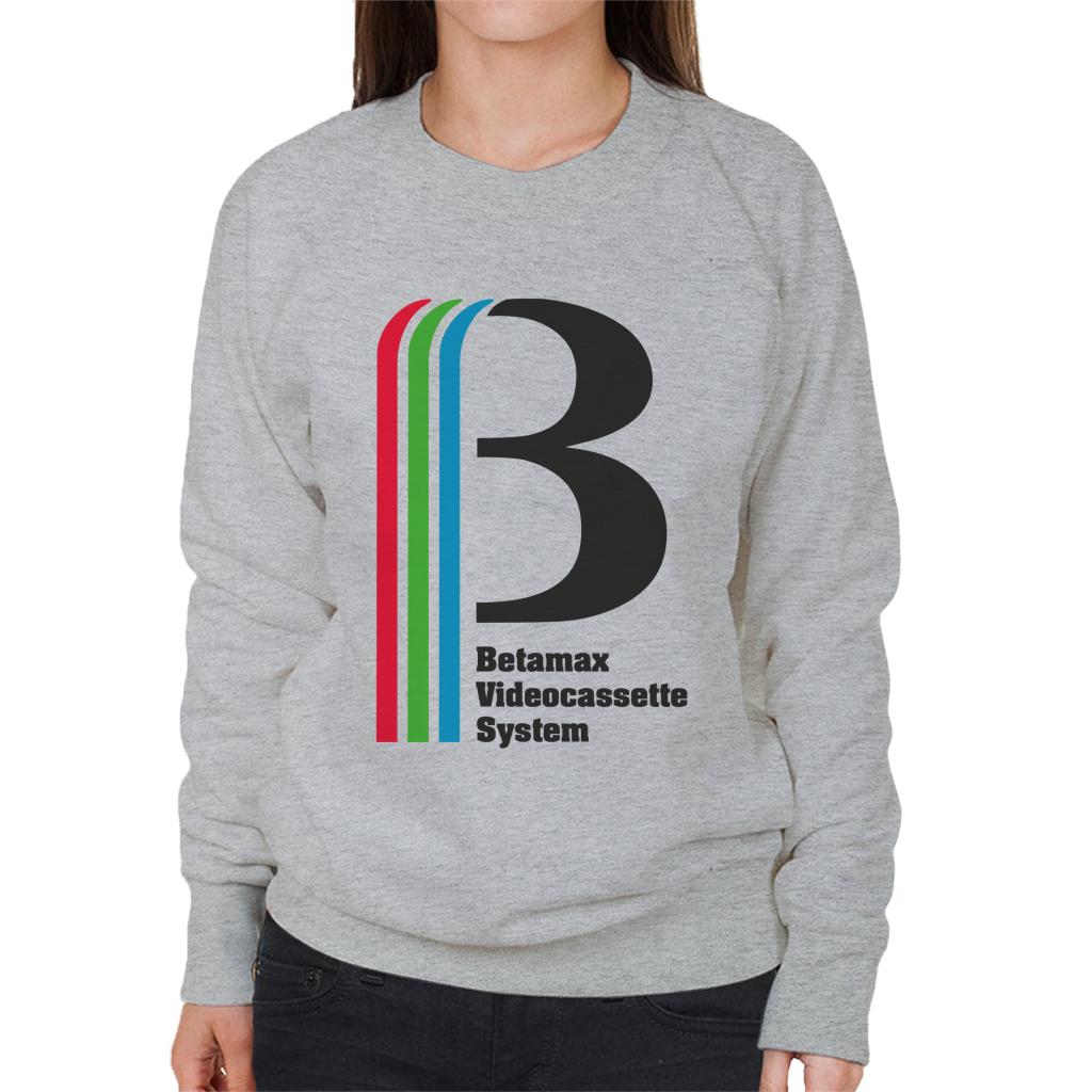Betamax Videocassette System Women's Sweatshirt product image 1