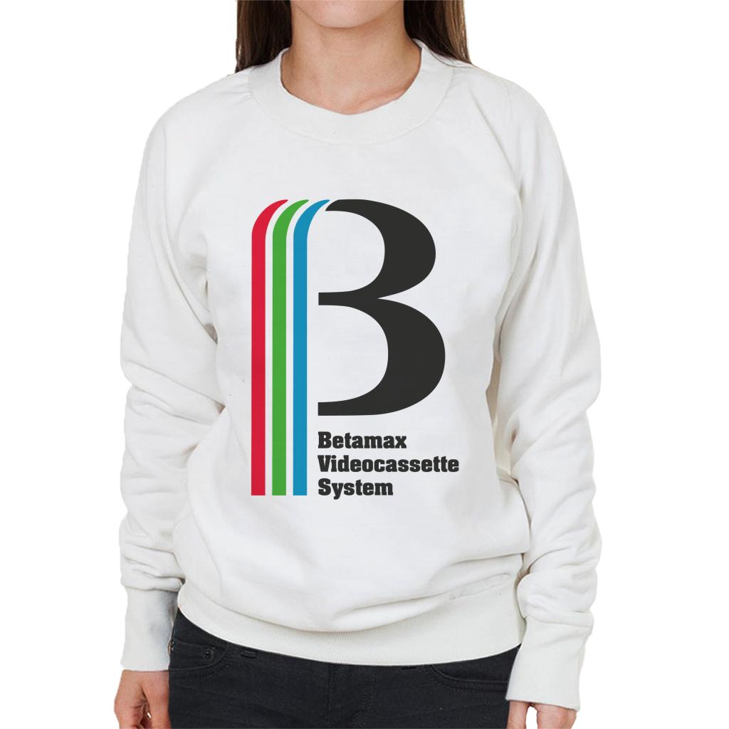 Betamax Videocassette System Women's Sweatshirt product image 4