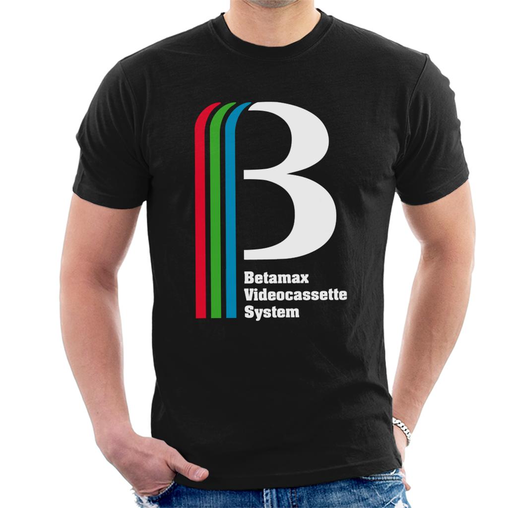 Betamax Videocassette System Logo Men's T-Shirt product image 1