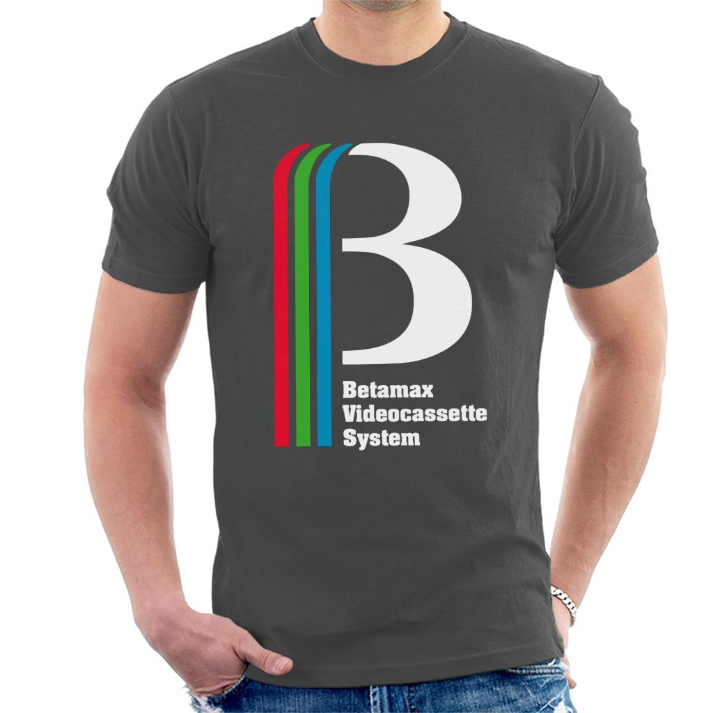Betamax Videocassette System Logo Men's T-Shirt product image 4