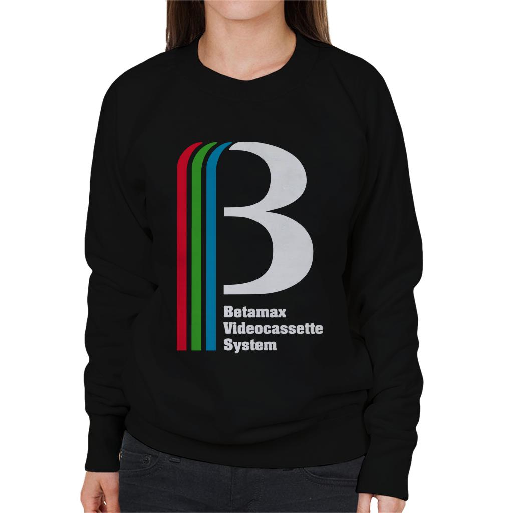 Betamax Videocassette System Logo Women's Sweatshirt product image 1