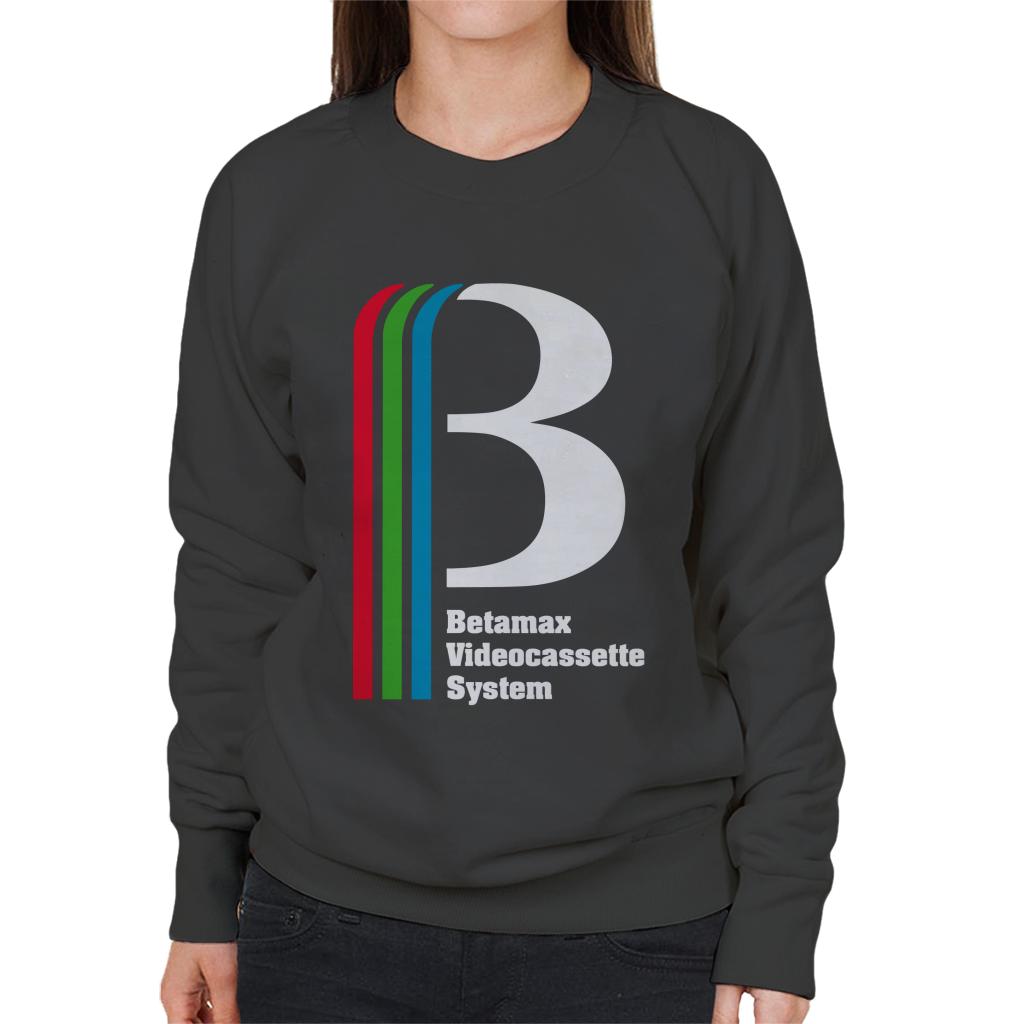 Betamax Videocassette System Logo Women's Sweatshirt product image 4