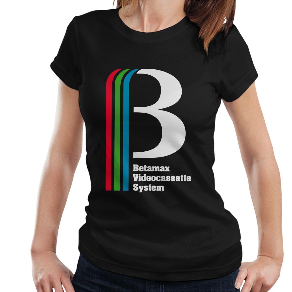 Betamax Videocassette System Logo Women's T-Shirt product image 1