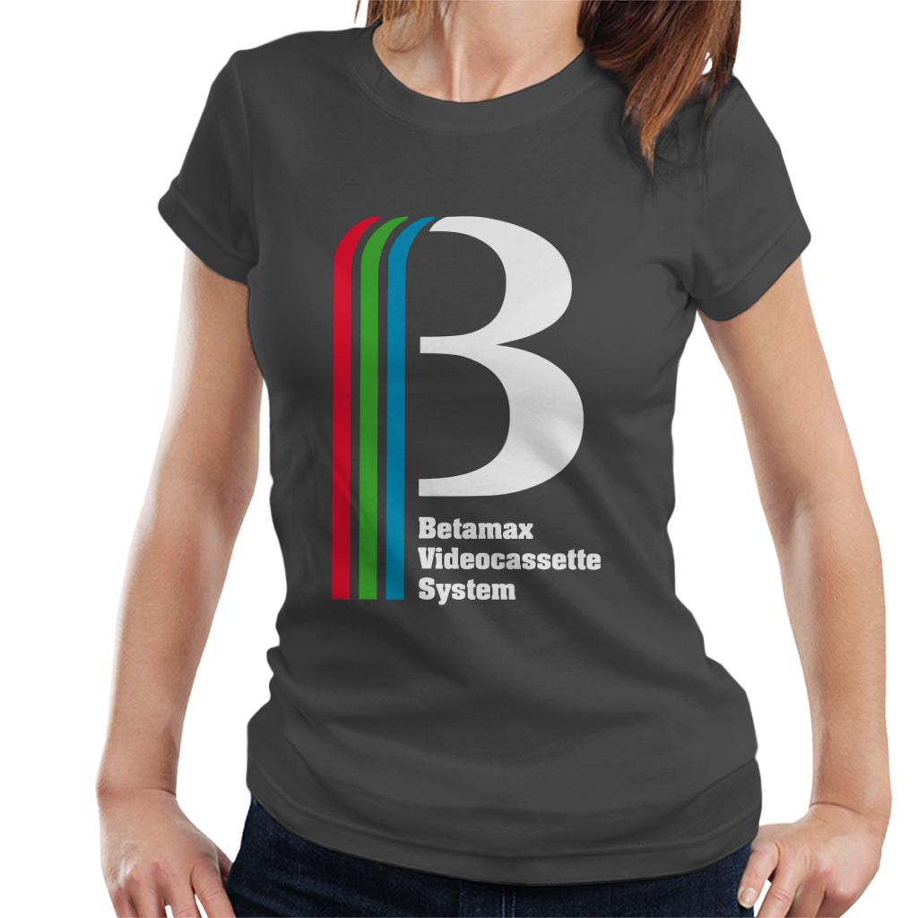 Betamax Videocassette System Logo Women's T-Shirt product image 4