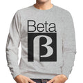 Betamax White B Logo Men's Sweatshirt product image 1