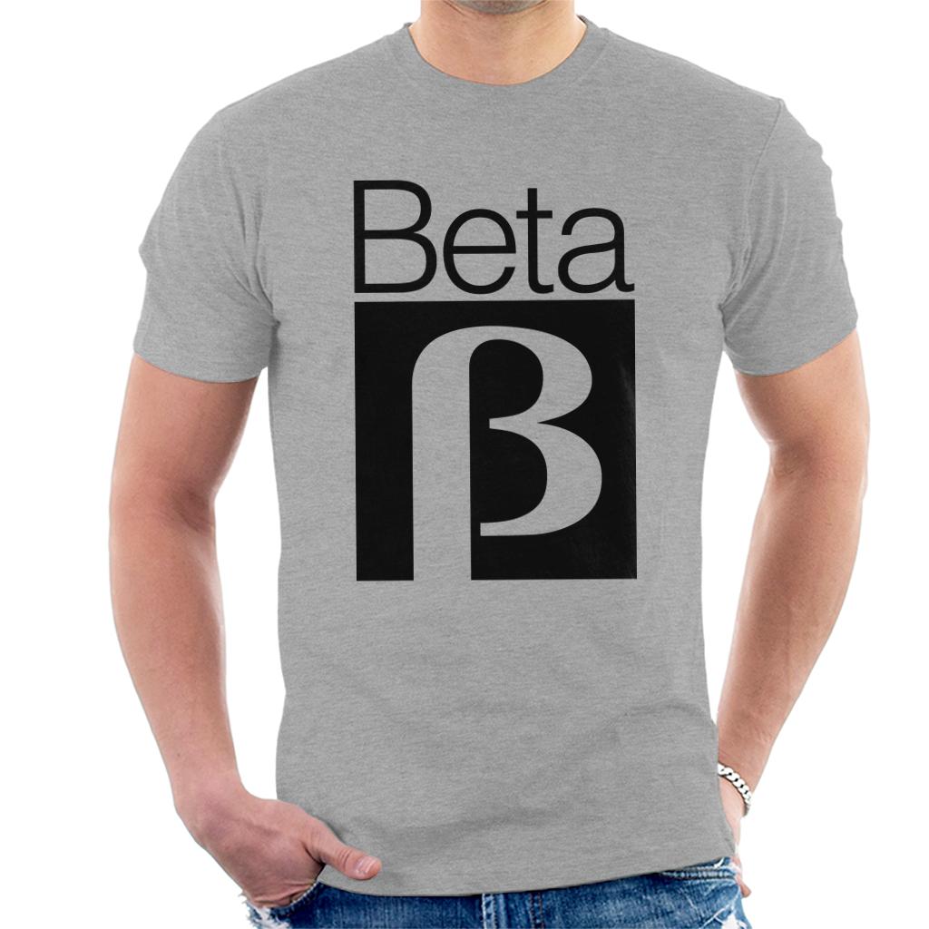 Betamax White B Logo Men's T-Shirt product image 1