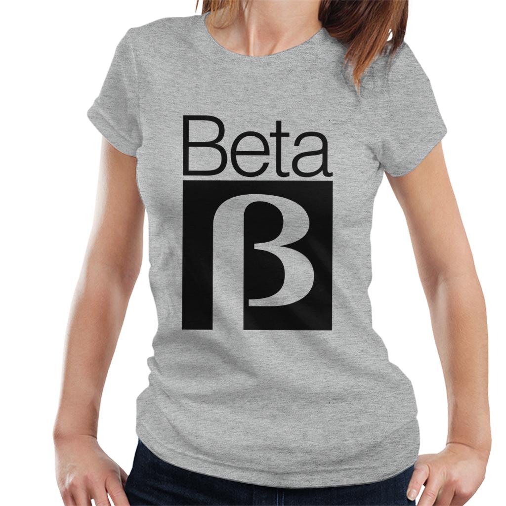 Betamax White B Logo Women's T-Shirt product image 1