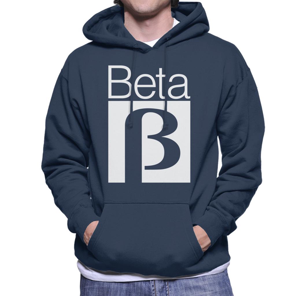 Betamax Black B Logo Men's Hooded Sweatshirt product image 4