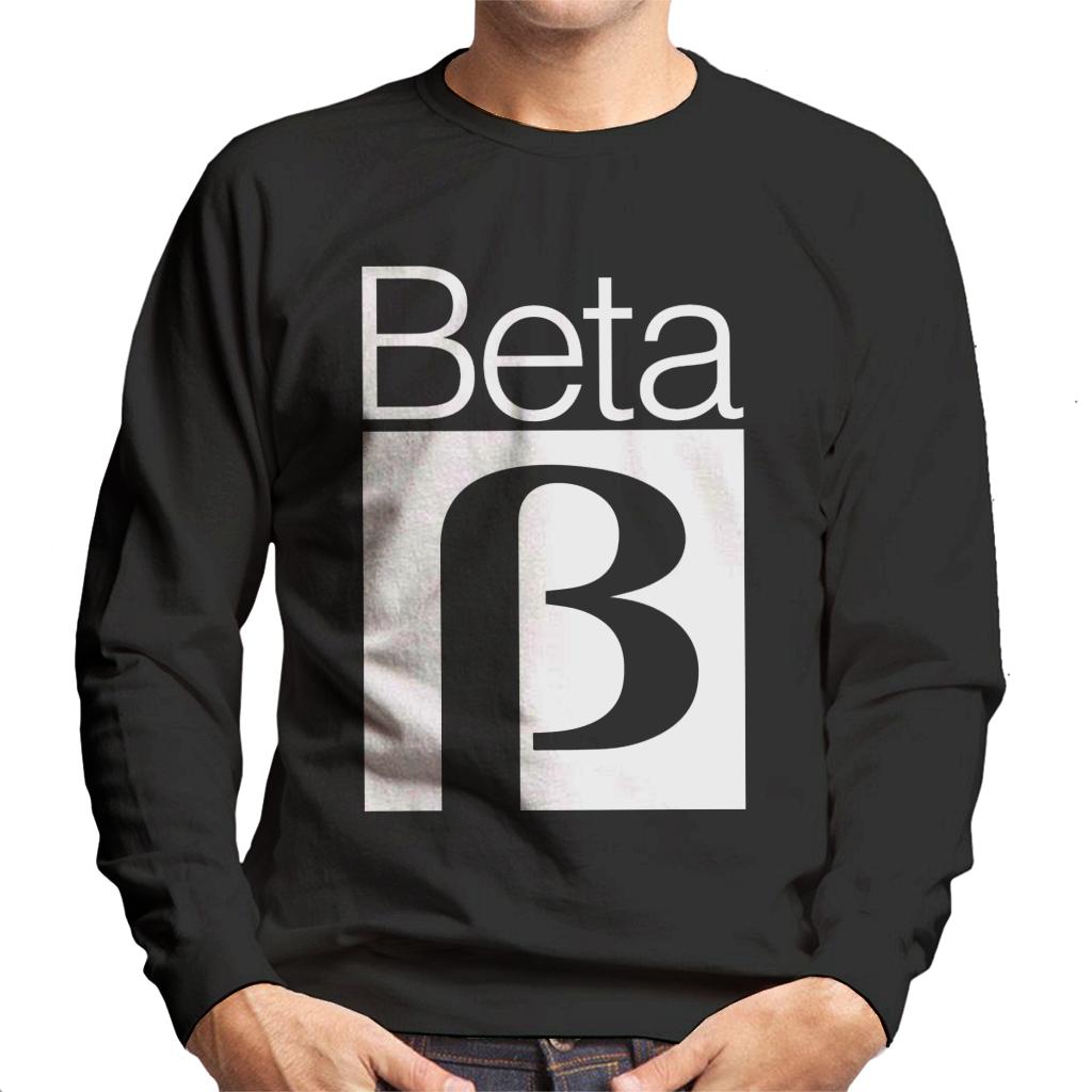 Betamax Black B Logo Men's Sweatshirt product image 1