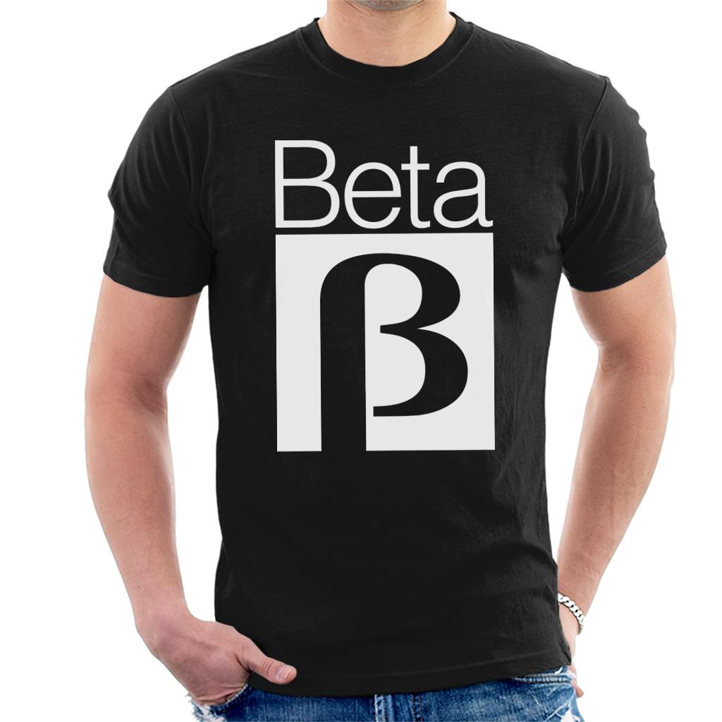 Betamax Black B Logo Men's T-Shirt product image 1