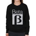 Betamax Black B Logo Women's Sweatshirt product image 1