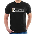 Betamax Red Green And Blue White B Banner Logo Men's T-Shirt product image 1