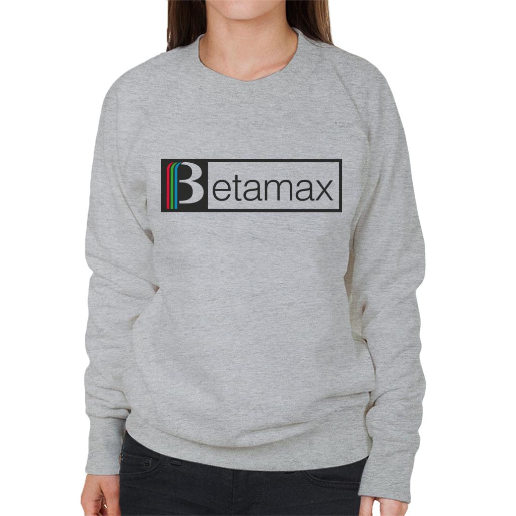 Betamax Red Green And Blue Black B Banner Logo Women's product image 1
