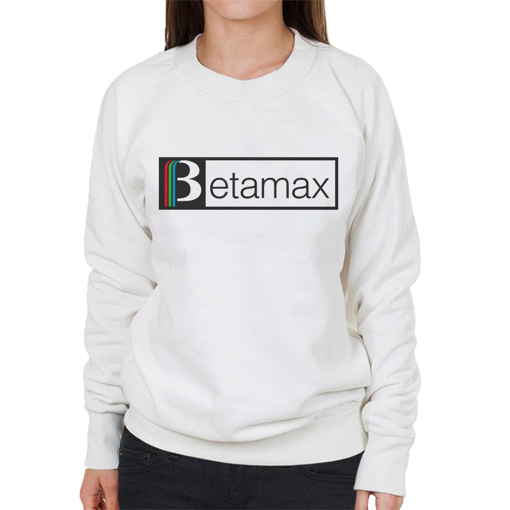 Betamax Red Green And Blue Black B Banner Logo Women's product image 4