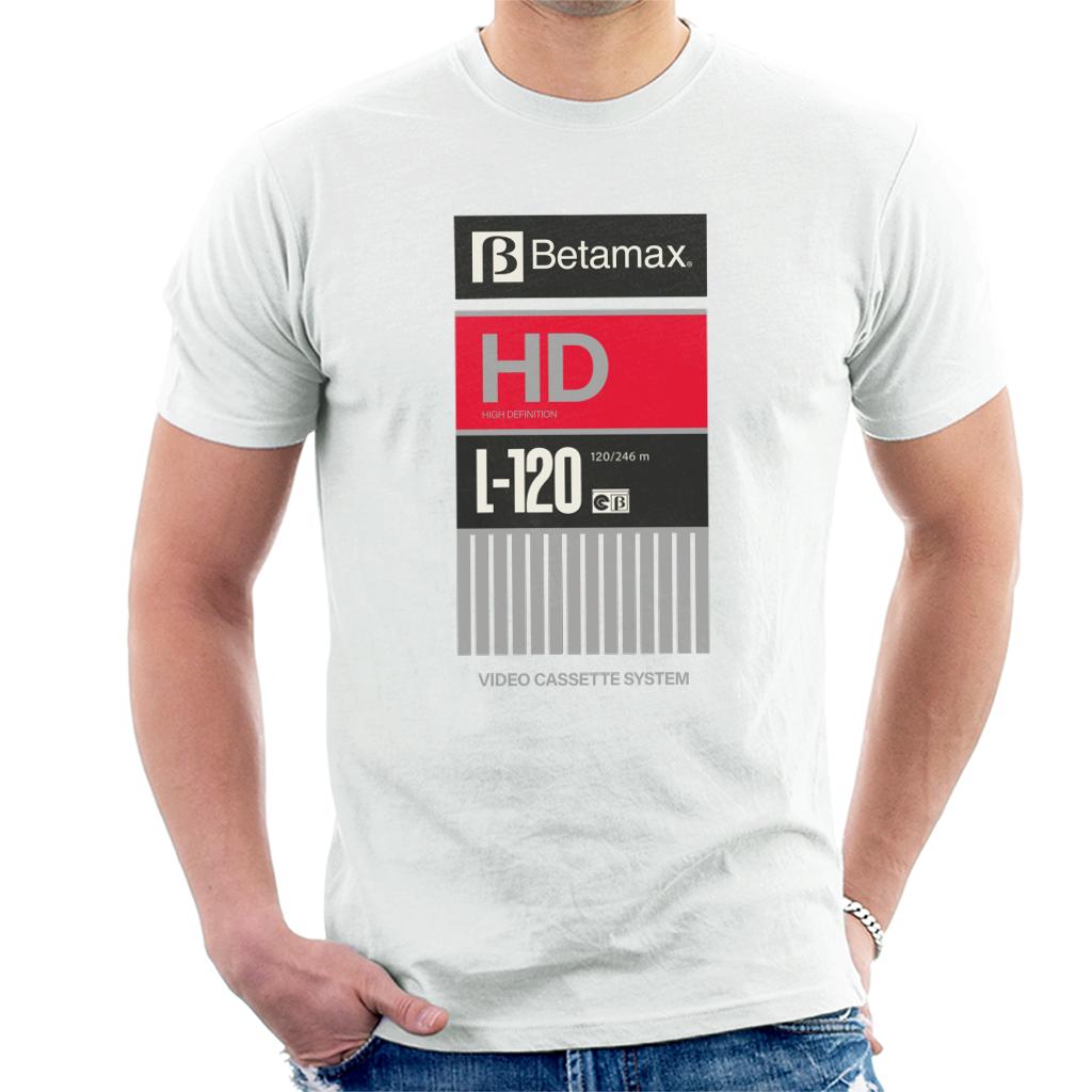 Betamax Black B Logo High Definition L 120 Men's T-Shirt product image 1
