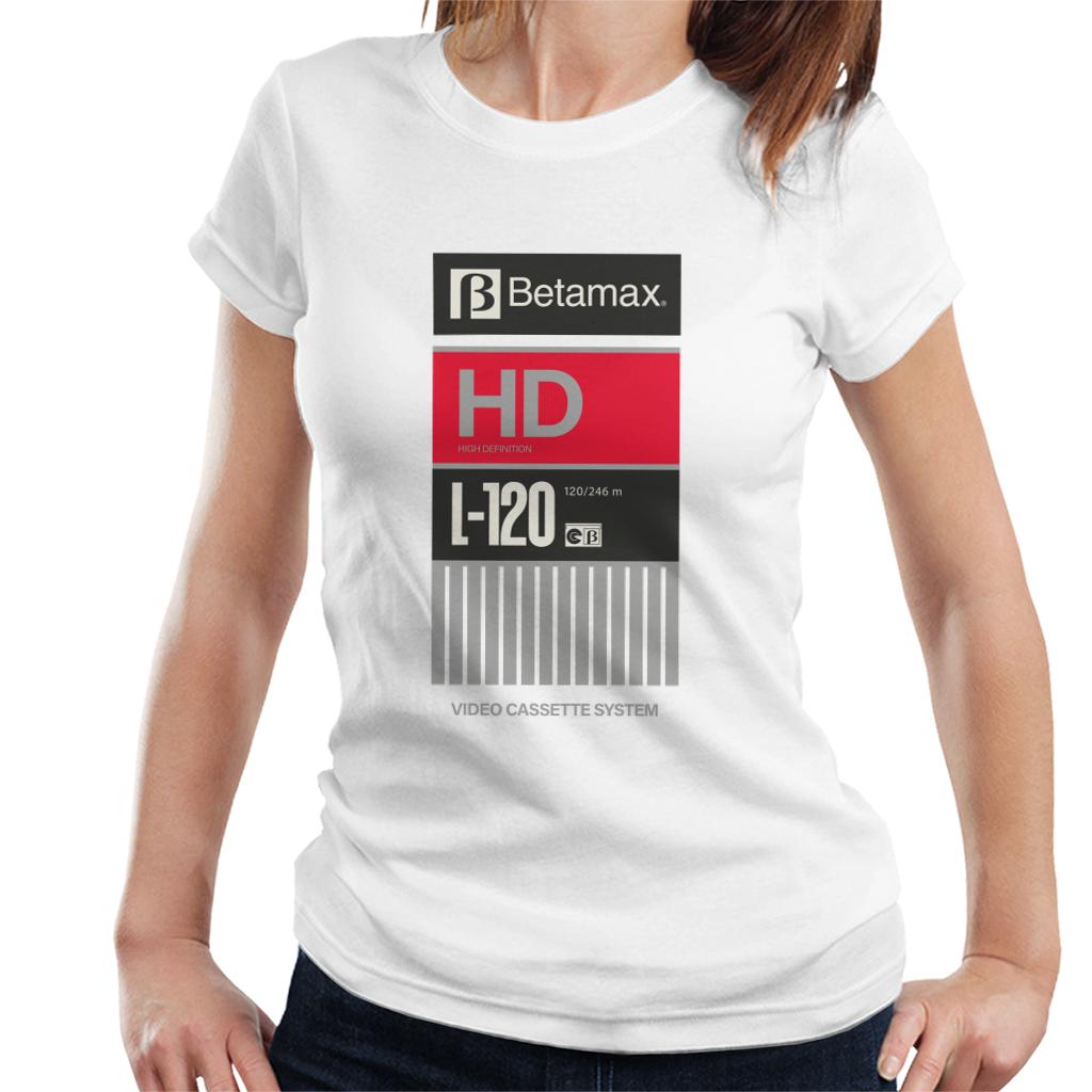 Betamax Black B Logo High Definition L 120 Women's T-Shirt product image 1