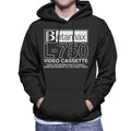 Betamax White B Logo L 750 Video Cassette Men's Hooded product image 1
