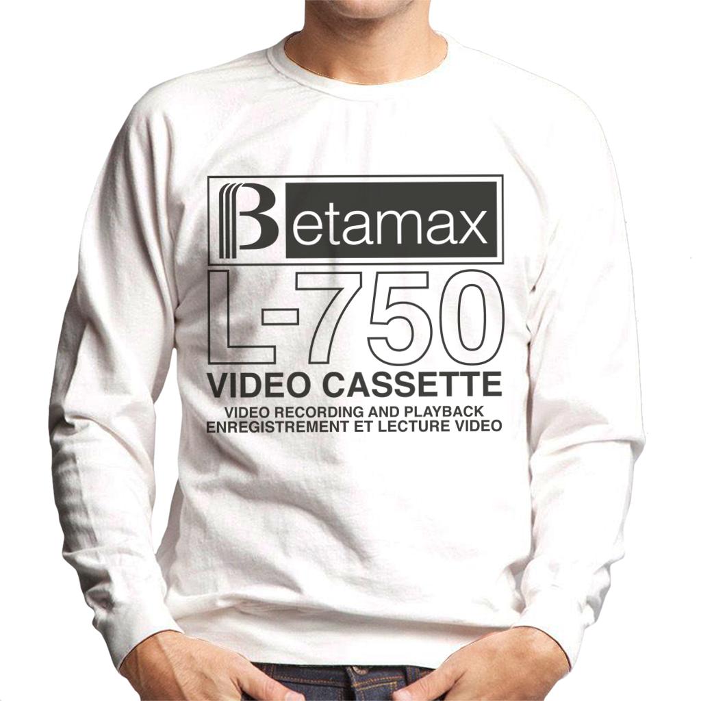 Betamax Black B Logo L 750 Cassette Men's Sweatshirt product image 4
