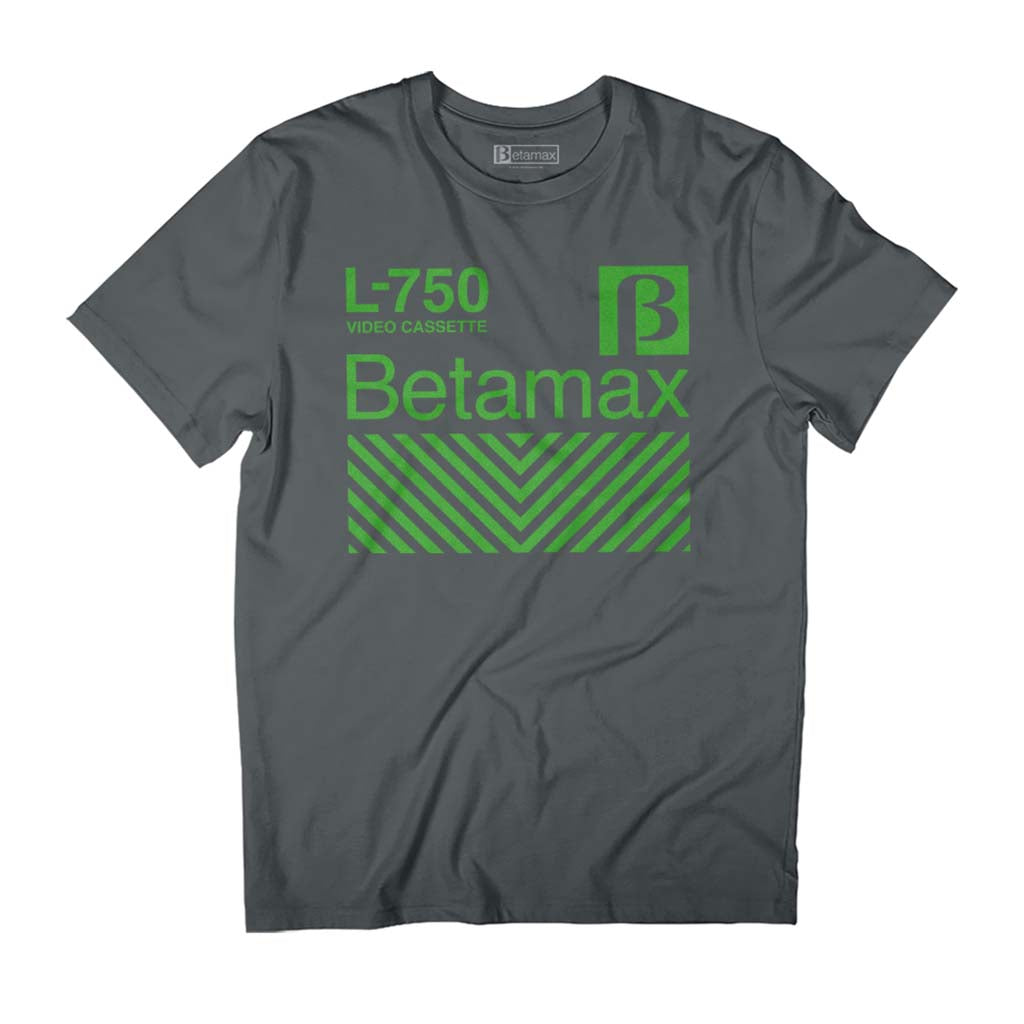 Betamax Green L 750 Video Cassette Men's T-Shirt product image 1