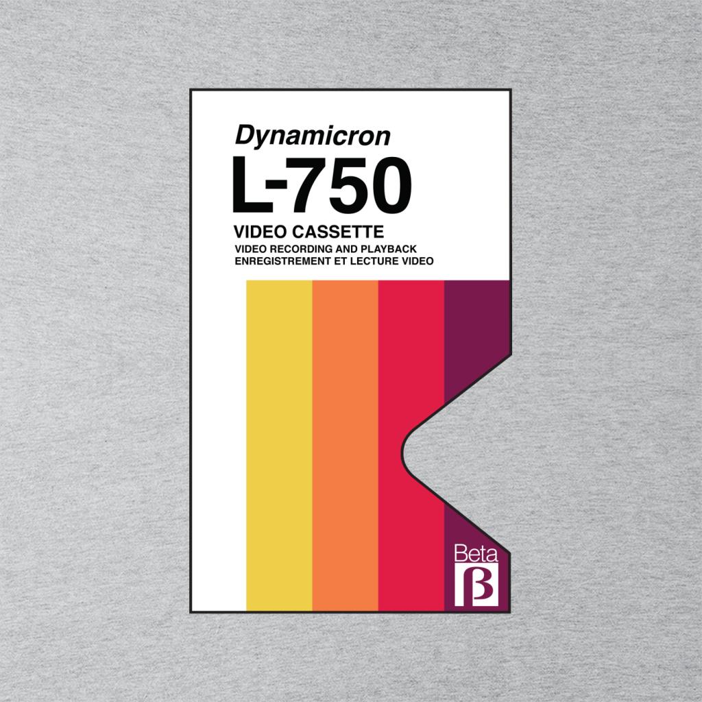 Betamax Dynamicron L 750 Video Cassette Men's Sweatshirt product image 2