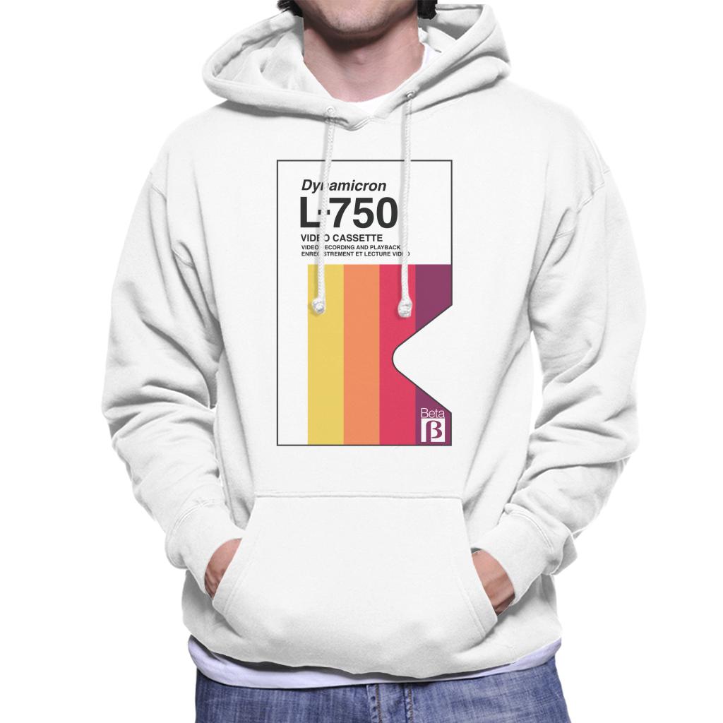 Betamax Dynamicron L 750 Video Cassette Men's Hooded product image 4