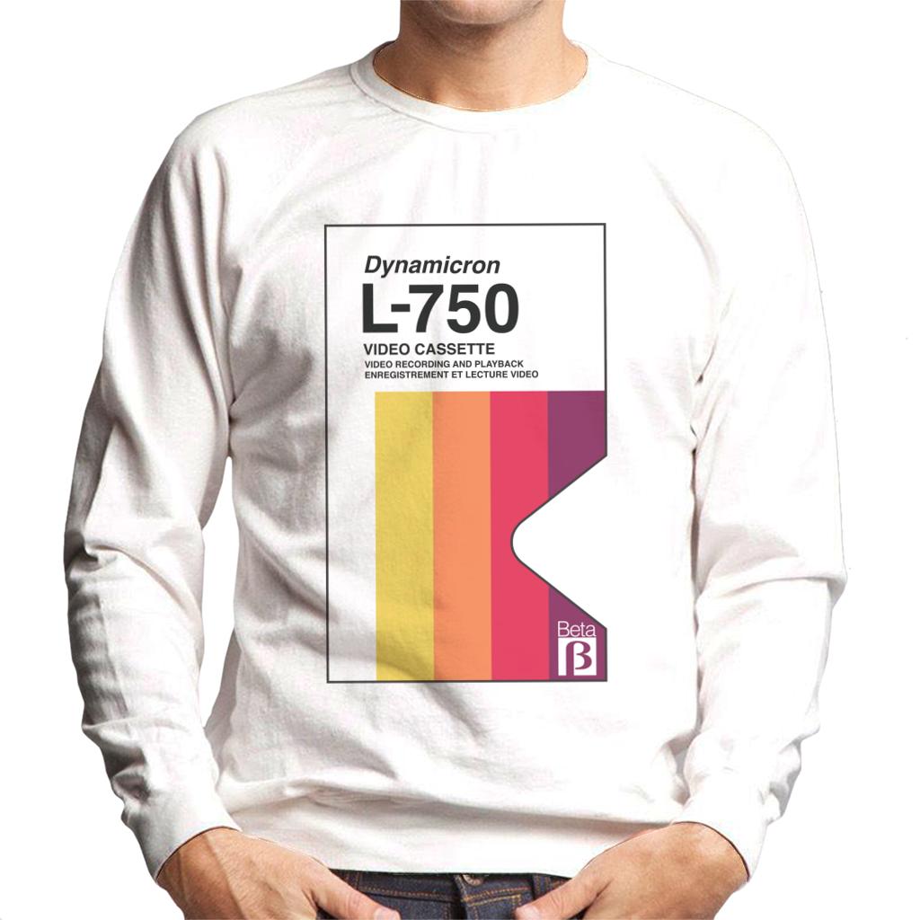 Betamax Dynamicron L 750 Video Cassette Men's Sweatshirt product image 4