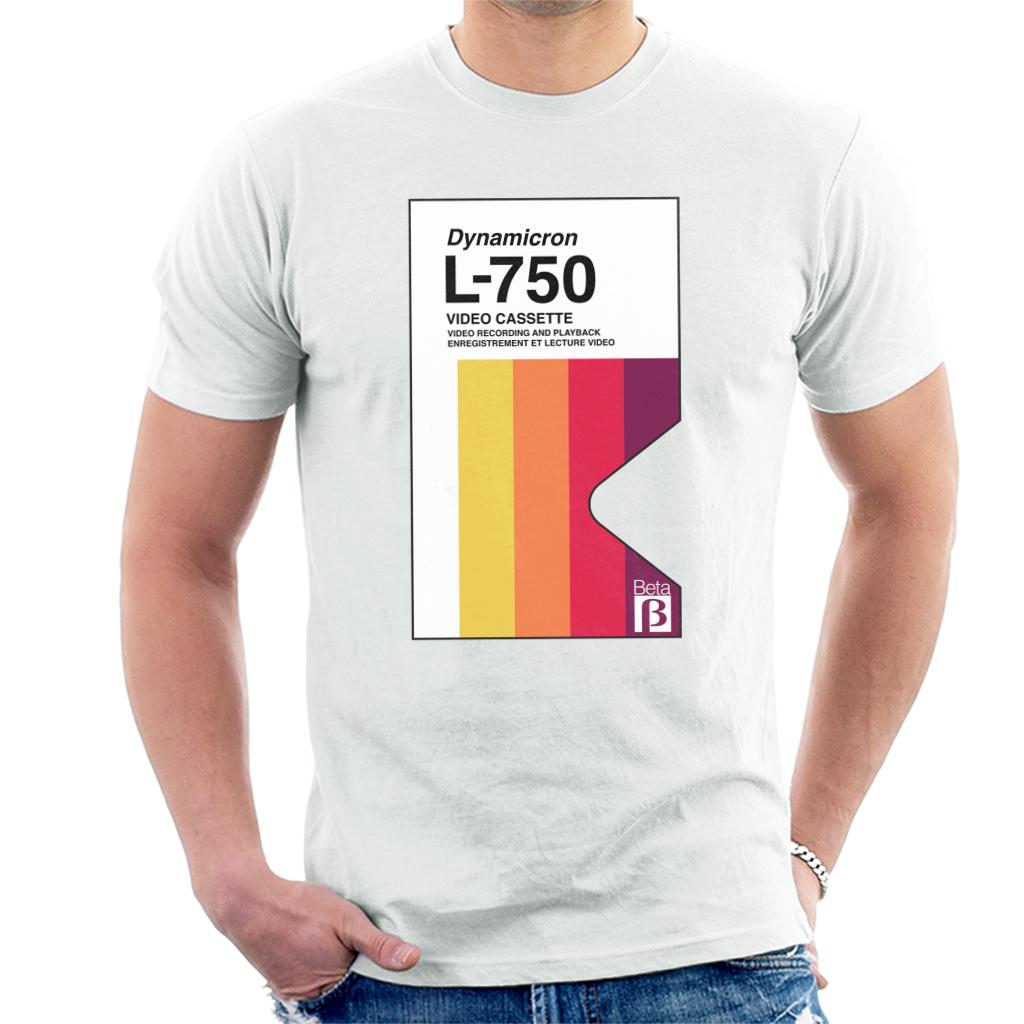 Betamax Dynamicron L 750 Video Cassette Men's T-Shirt product image 4