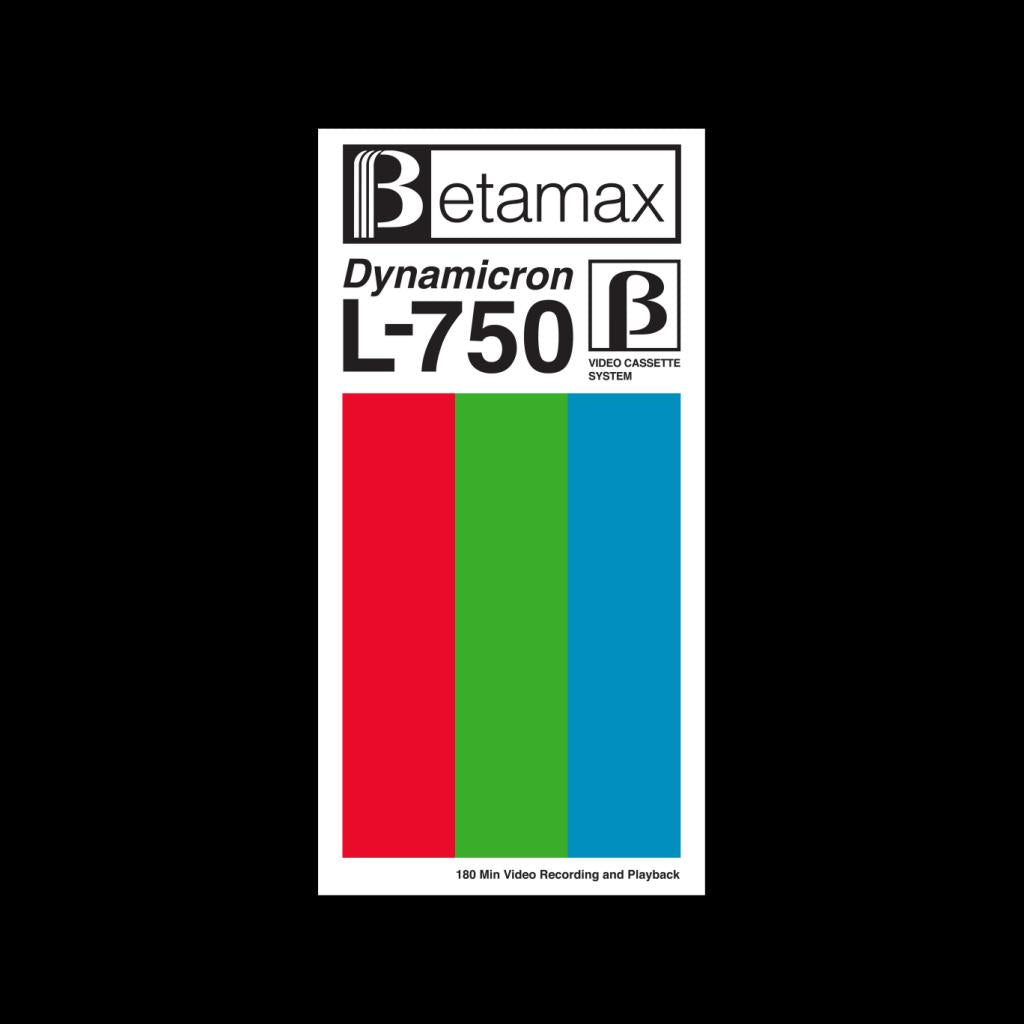 Betamax Dynamicron L 750 Video Red Green And Blue Stripe product image 2