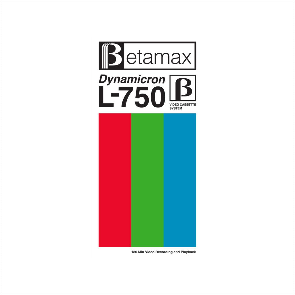 Betamax Dynamicron L 750 Video Red Green And Blue Stripe product image 5