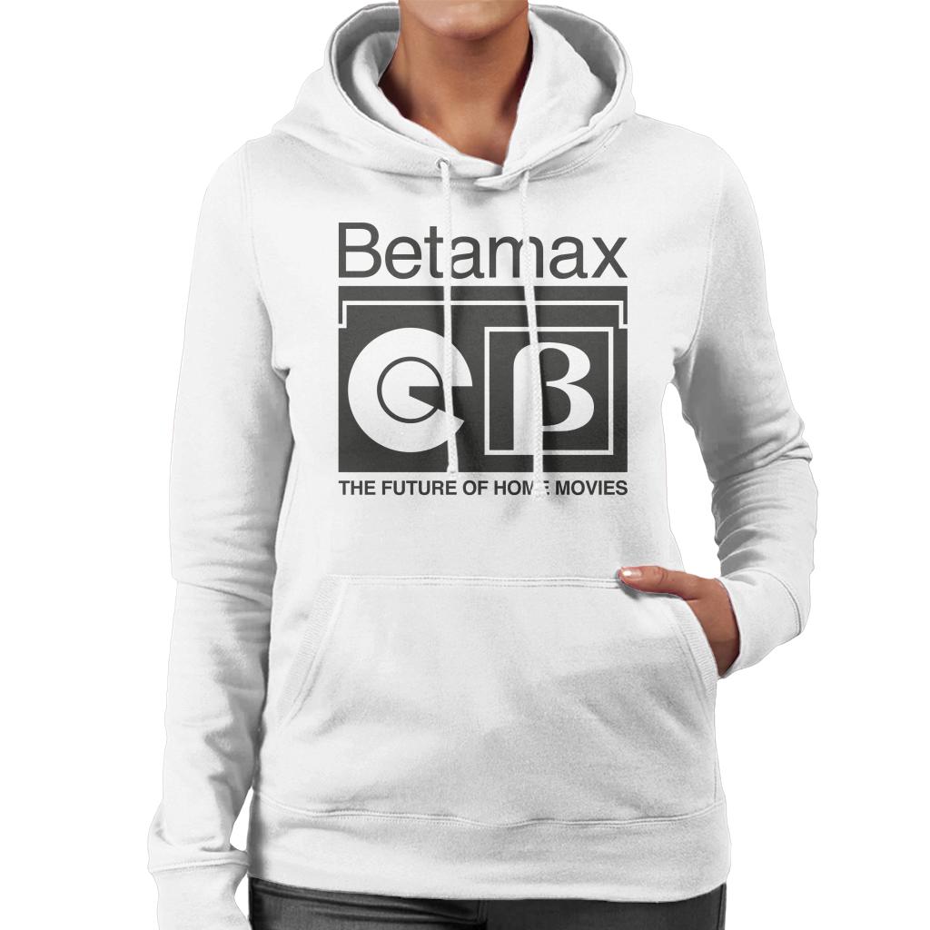 Betamax The Future Of Home Movies Women's Hooded Sweatshirt product image 4