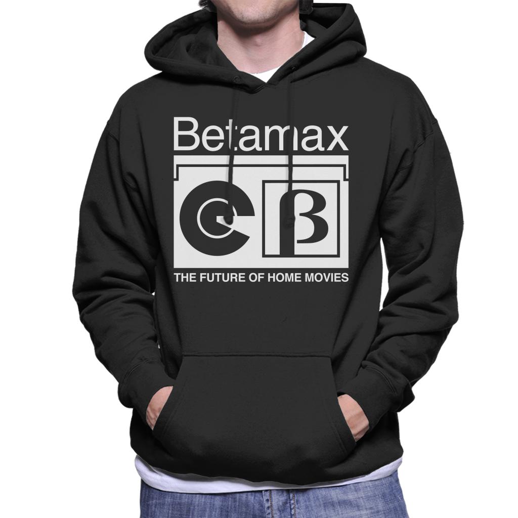 Betamax B Logo The Future Of Home Movies Men's Hooded product image 1