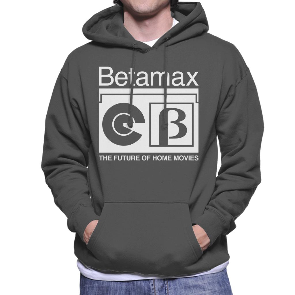 Betamax B Logo The Future Of Home Movies Men's Hooded product image 4