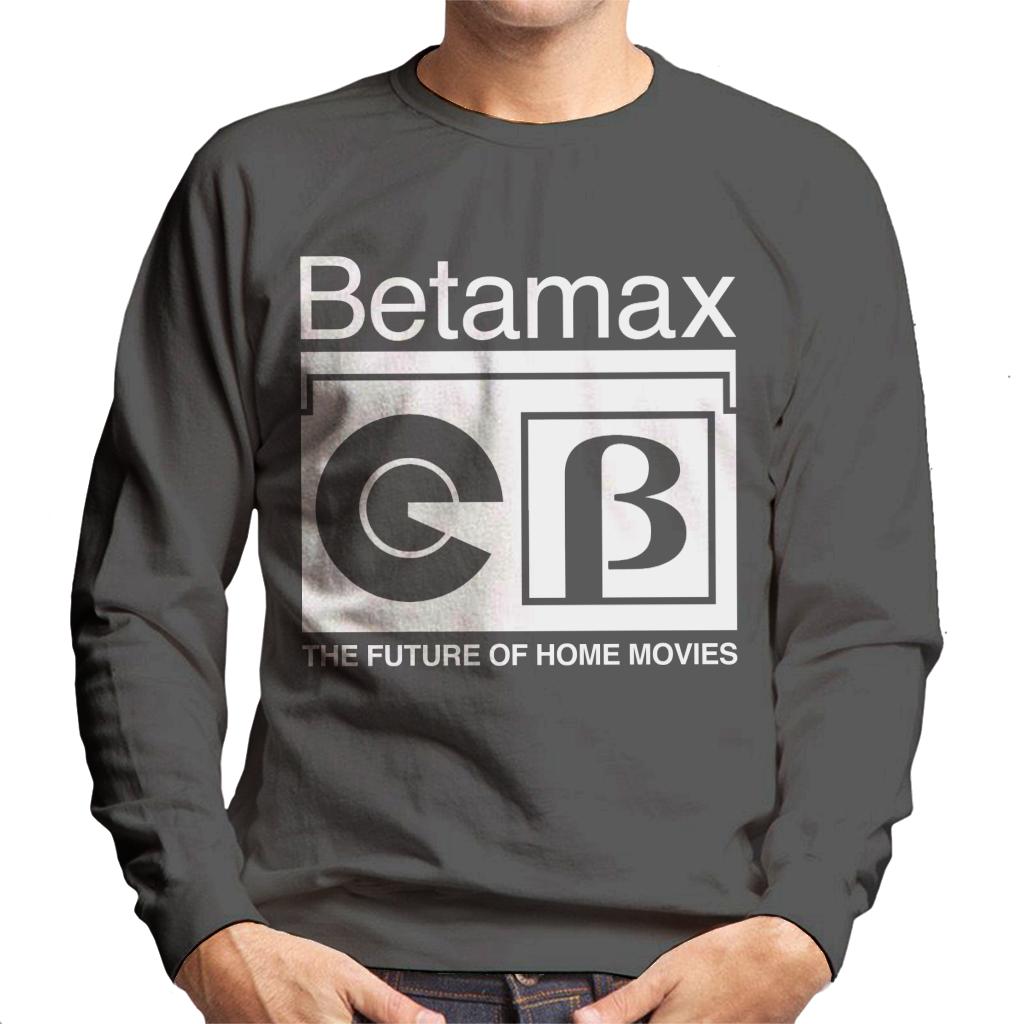 Betamax B Logo The Future Of Home Movies Men's Sweatshirt product image 4